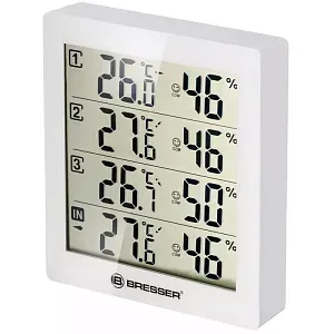 Метеостанция Bresser Temeo Hygro Quadro, изображение 1