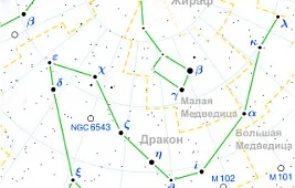 Звезды созвездия Дракон