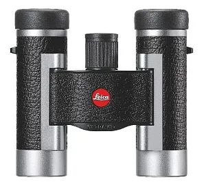 Бинокль Leica SilverLine 8x20, кожа, серебристый корпус, изображение 1