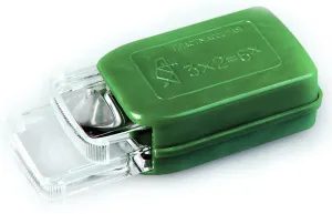 Лупа складная ЛПС-453 3x/6x, 24х24 мм, перламутровая, изображение 3