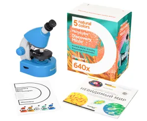 Микроскоп Levenhuk Discovery Micro с книгой, изображение 4