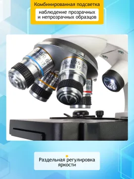 Микроскоп цифровой Levenhuk Discovery Atto Polar с книгой, изображение 20