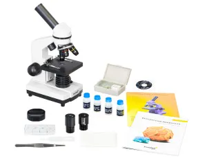 Микроскоп Levenhuk Rainbow D2L, 0,3 Мпикс, Moonstone\Лунный камень, изображение 2