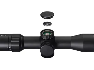 Прицел оптический GAUT Amber 2–8x36, сетка 27 (Mil-Dot), изображение 3