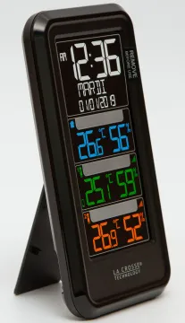 Метеостанция La Crosse WS6813 с цветным экраном и двумя датчиками, изображение 2