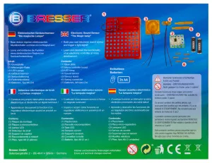 Набор для экспериментов Bresser Junior «Датчик звука», изображение 11