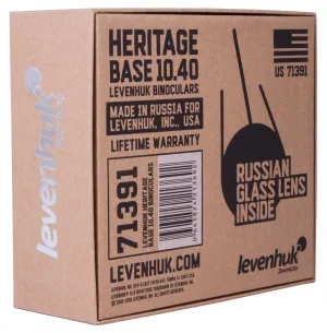 Бинокль Levenhuk Heritage BASE 10x40, изображение 14