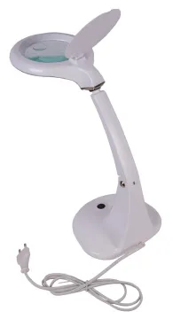 Лупа настольная Bresser 2x/4x, 100 мм, с подсветкой, изображение 3