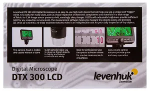 Микроскоп цифровой Levenhuk DTX 300 LCD, изображение 19