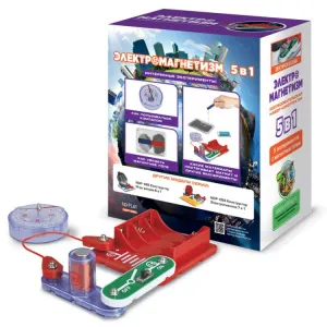Исследовательский набор-конструктор ND Play «Электромагнетизм 5 в 1» 6+, изображение 3