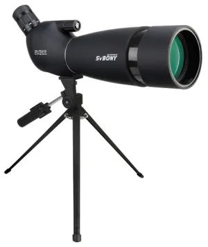 Зрительная труба SVBONY SV28 25–75x70 WP со штативом, изображение 2