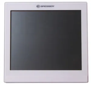 Метеостанция (настенные часы) Bresser TemeoTrend JC LCD с радиоуправлением, белая, изображение 3