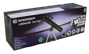 Телескоп Bresser Venus 76/700 AZ, изображение 6