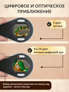 Лупа цифровая Levenhuk ERGO 10, изображение 19